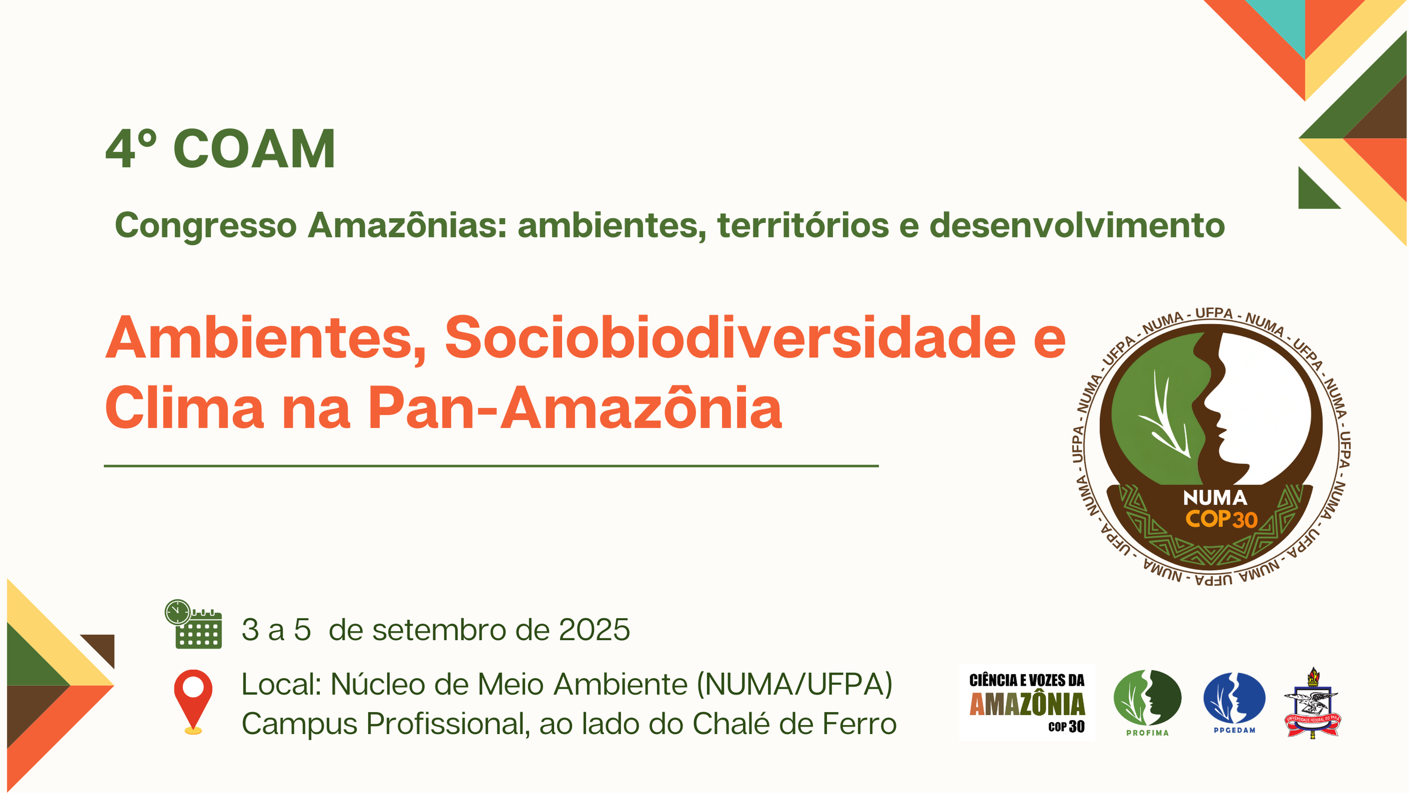IV Congresso Amazônias (COAM) abre espaço para o diálogo e a integração na Pan-Amazônia