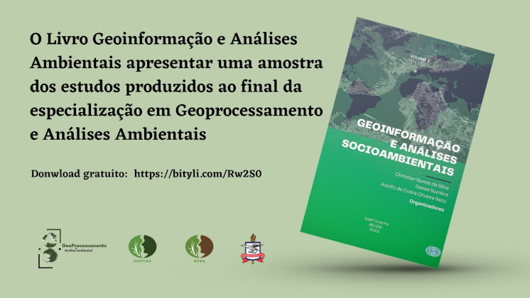 Lançamento do livro Geoinformação e Análises Socioambientais