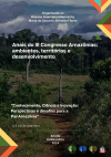 Anais do III Congresso Amazônia: Ambientes, Territórios e Desenvolvimento