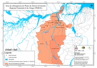 Plano de Desenvolvimento Regional Sustentável do Xingu (PDRSX) - Área de abrangência